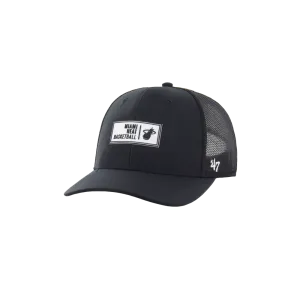 '47 Brand Miami HEAT Black Brrr Strapback