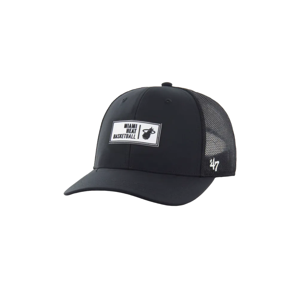 '47 Brand Miami HEAT Black Brrr Strapback