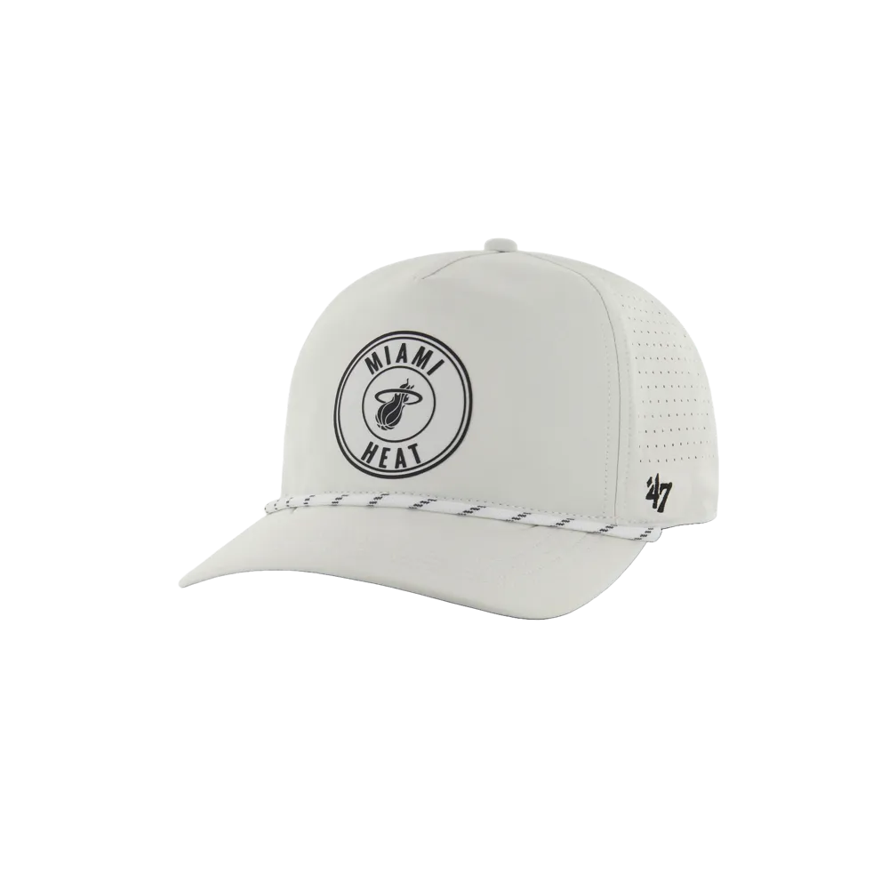 '47 Brand Miami HEAT Cream Brrr Strapback
