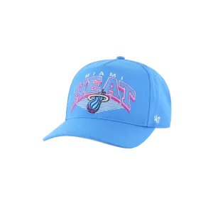 '47 Brand Miami HEAT Original Vice Blue Snapback