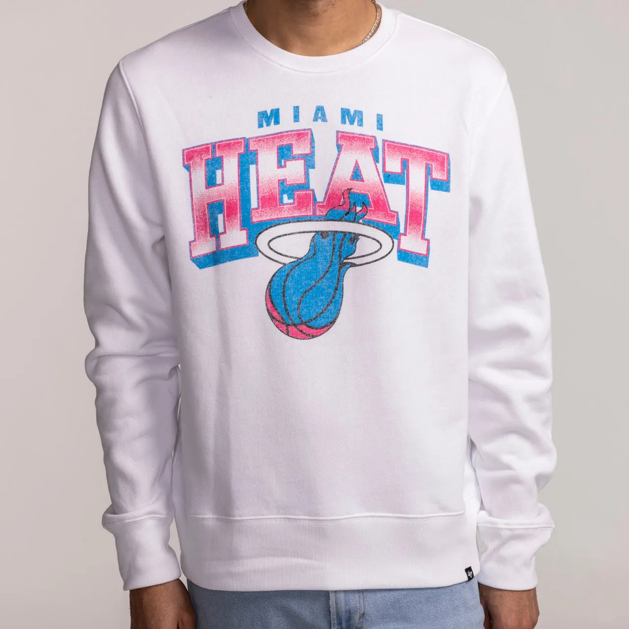 '47 Brand Miami HEAT Original Vice Spotlight Crewneck