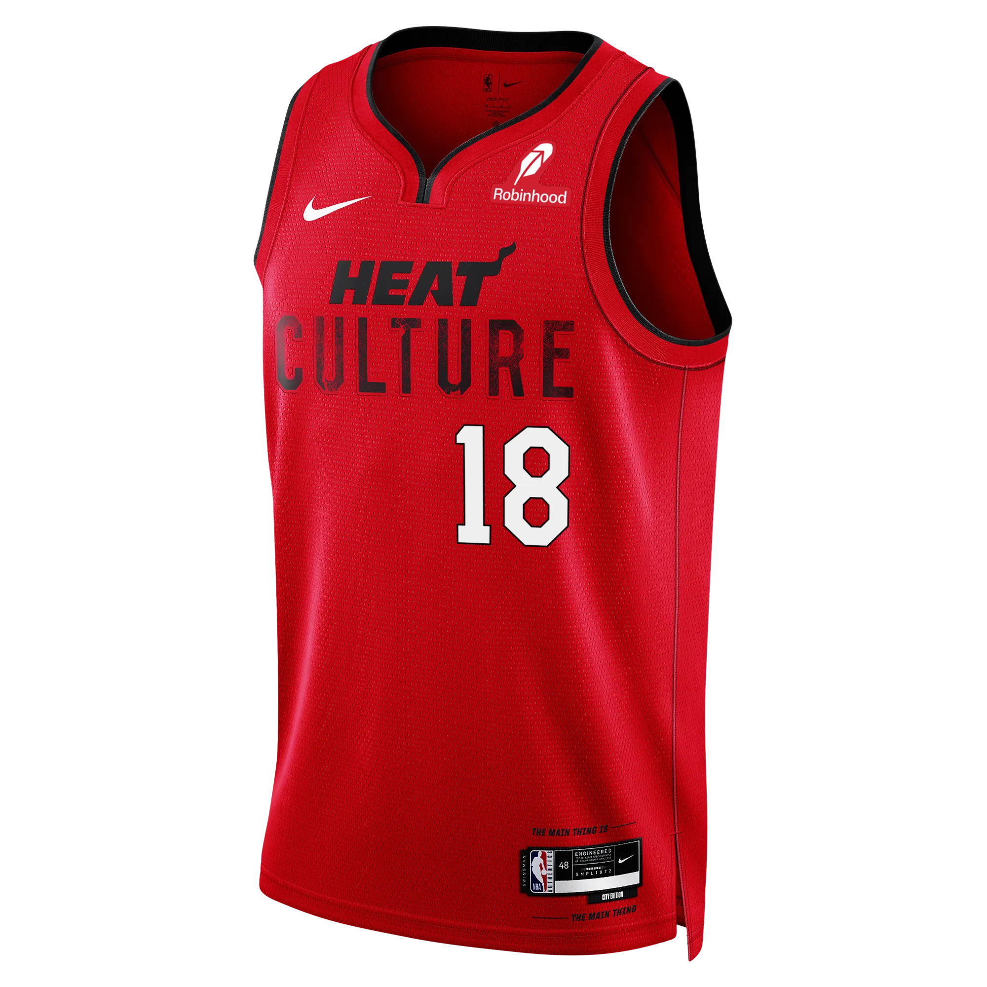 Alec Burks Nike HEAT Culture: Blood Red Youth Swingman Jersey