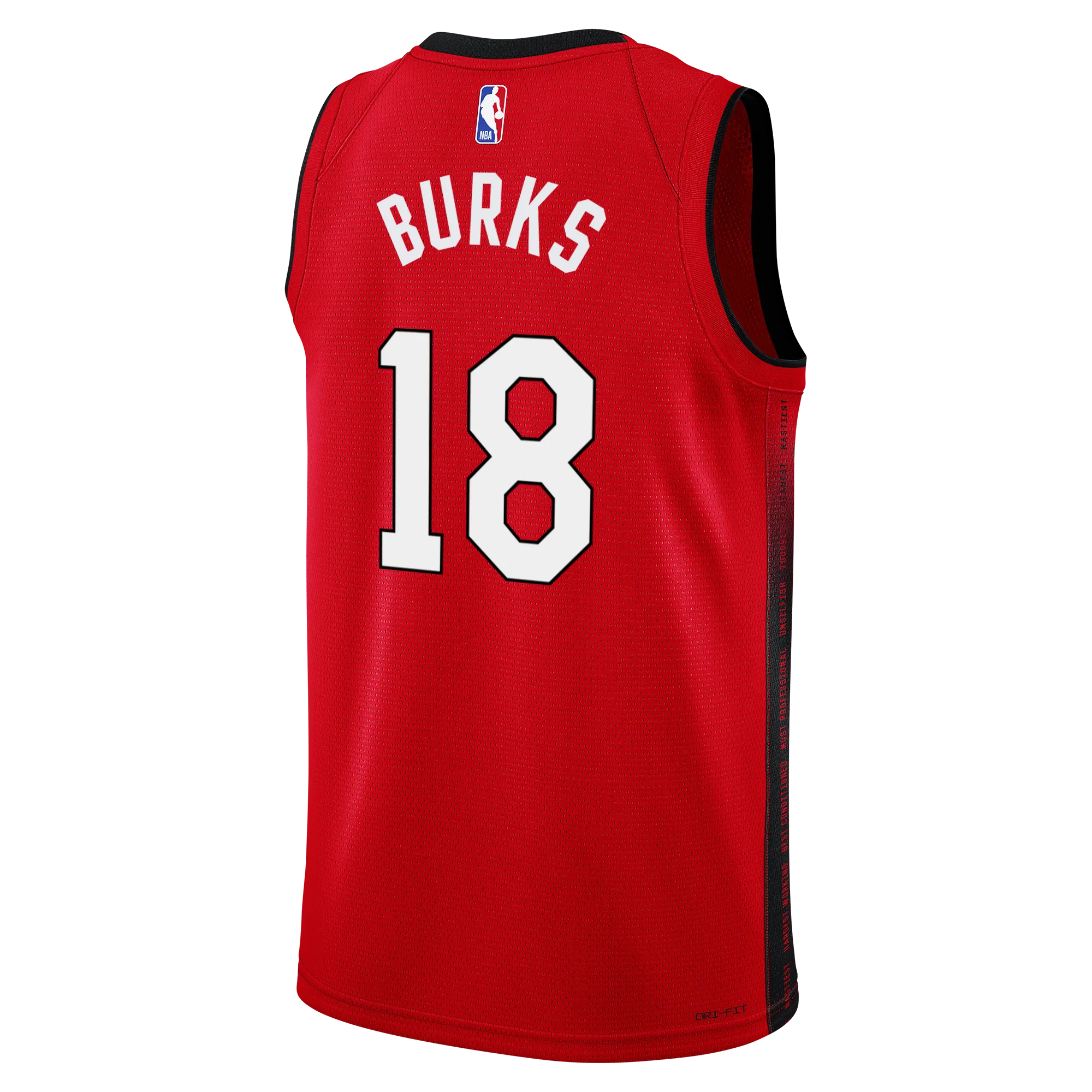 Alec Burks Nike HEAT Culture: Blood Red Youth Swingman Jersey