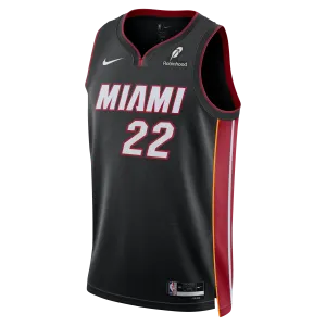 Andrew Wiggins Nike Miami HEAT Icon Black Youth Swingman Jersey