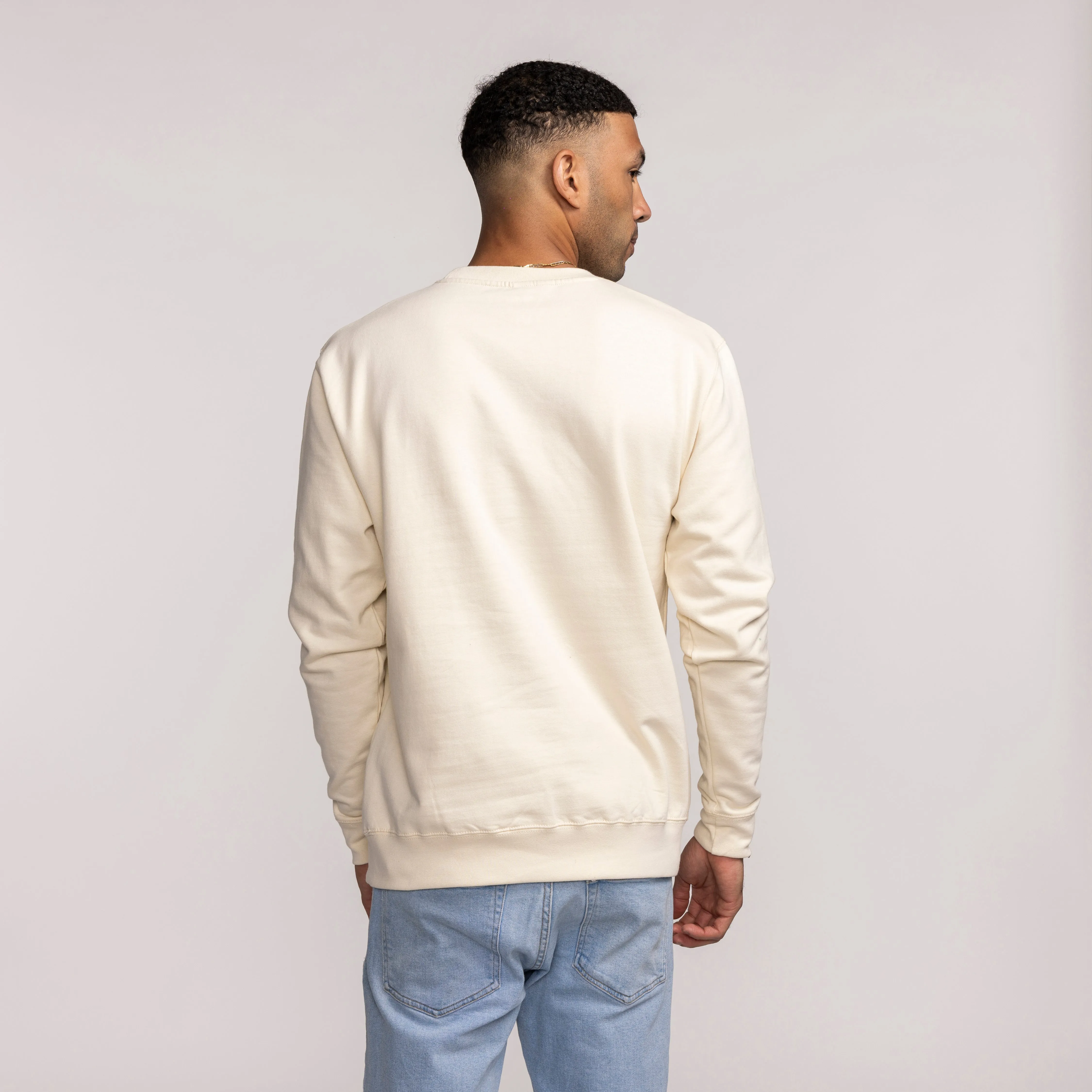 B2SS Miami HEAT Cream Vintage Crewneck