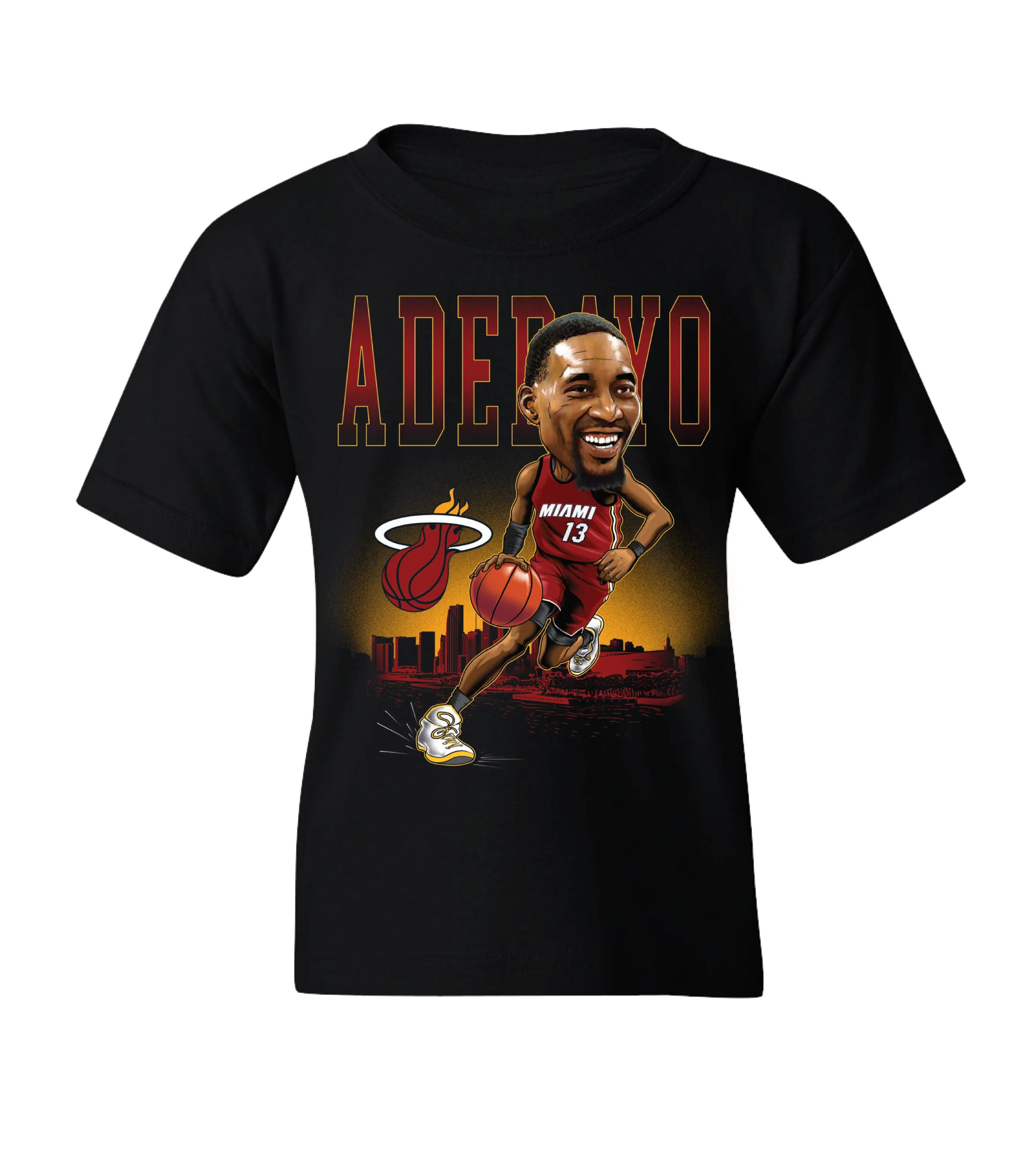 Bam Adebayo Miami HEAT City View Youth Tee