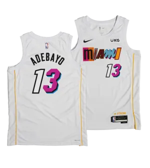 Bam Adebayo Nike Miami Mashup Vol. 2 Youth Swingman Jersey - Player's Choice