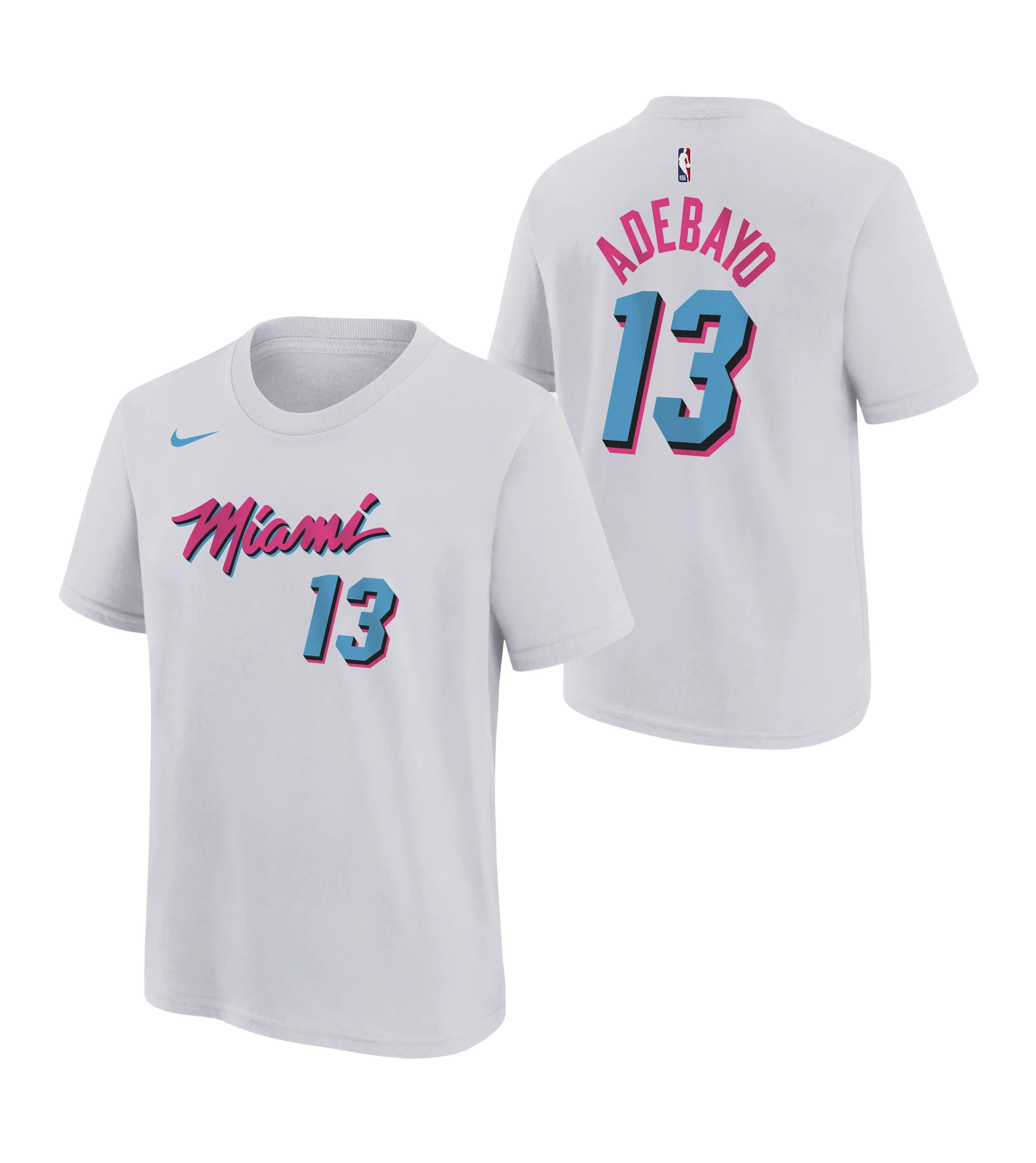 Bam Adebayo Nike Original Vice Name & Number Youth Tee