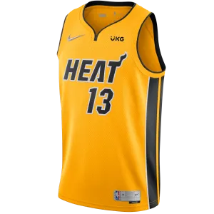 Bam Adebayo Nike Trophy Gold Youth Swingman Jersey
