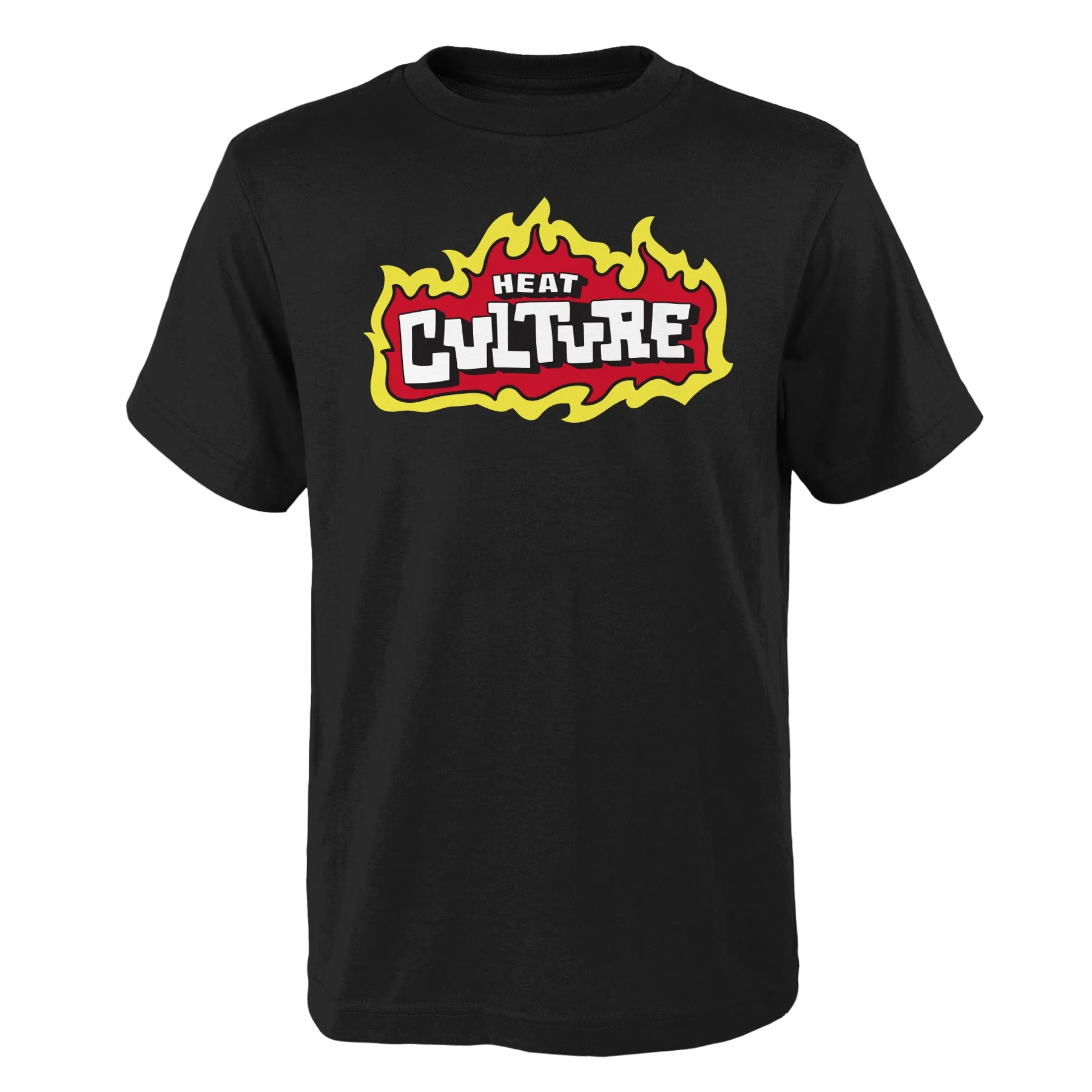 Court Culture HEAT Culture Flames Youth Tee
