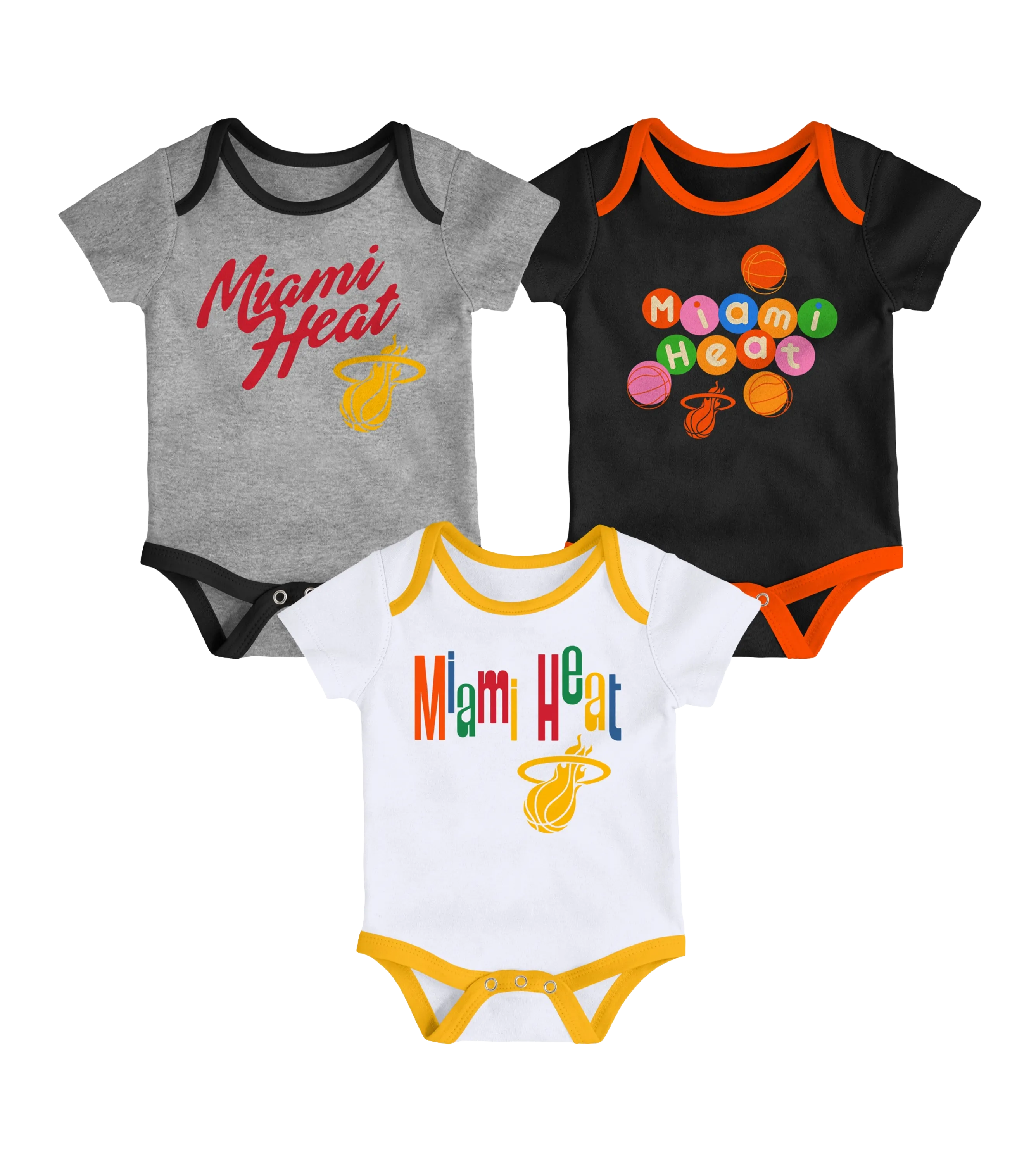 Court Culture Infant Creeper 3-Pack