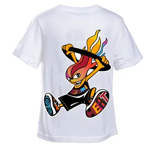 Court Culture Miami Mashup White Fuegito Youth Tee