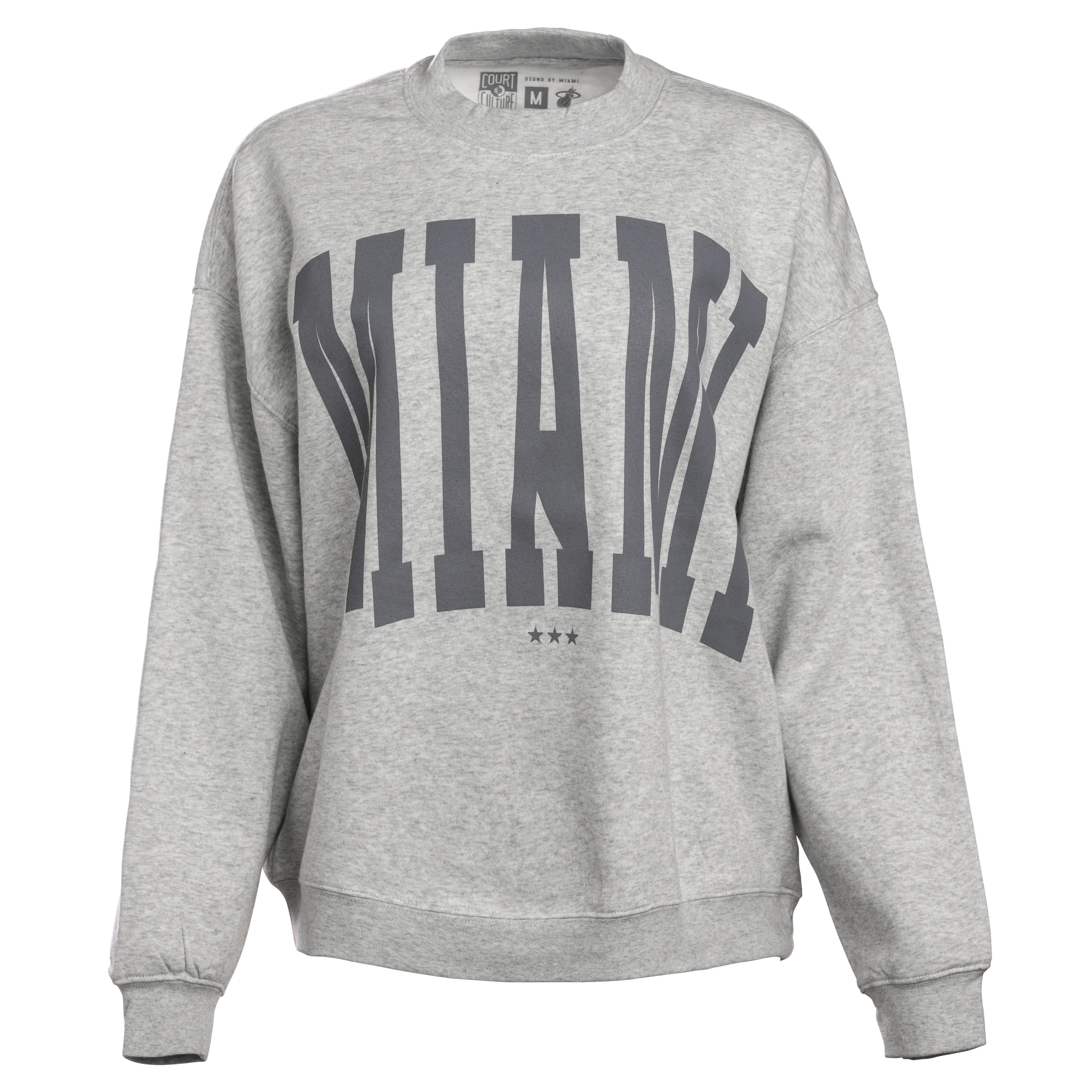 Court Culture Miami Oversized Unisex Crewneck