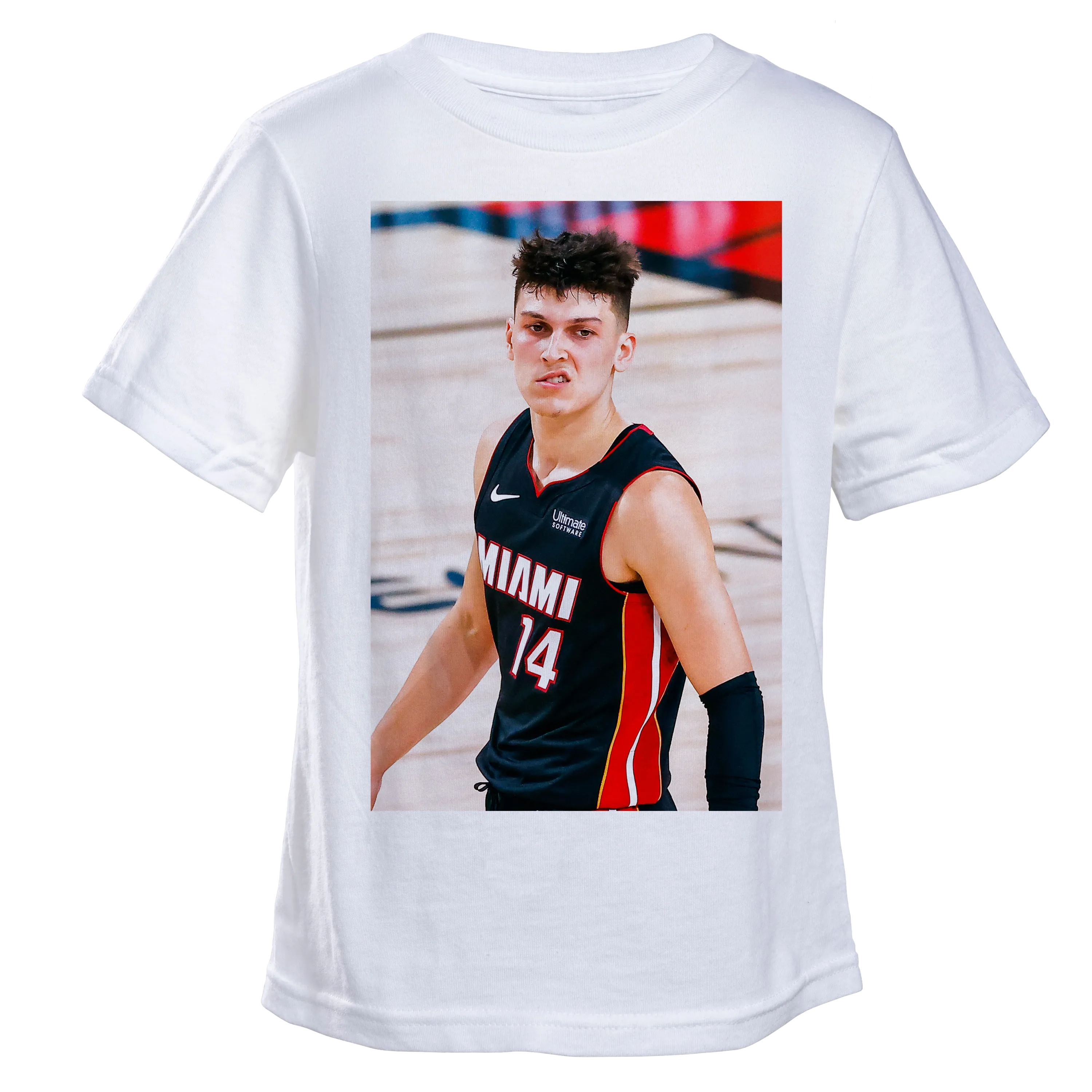 Court Culture Tyler Herro Snarl Youth White Tee