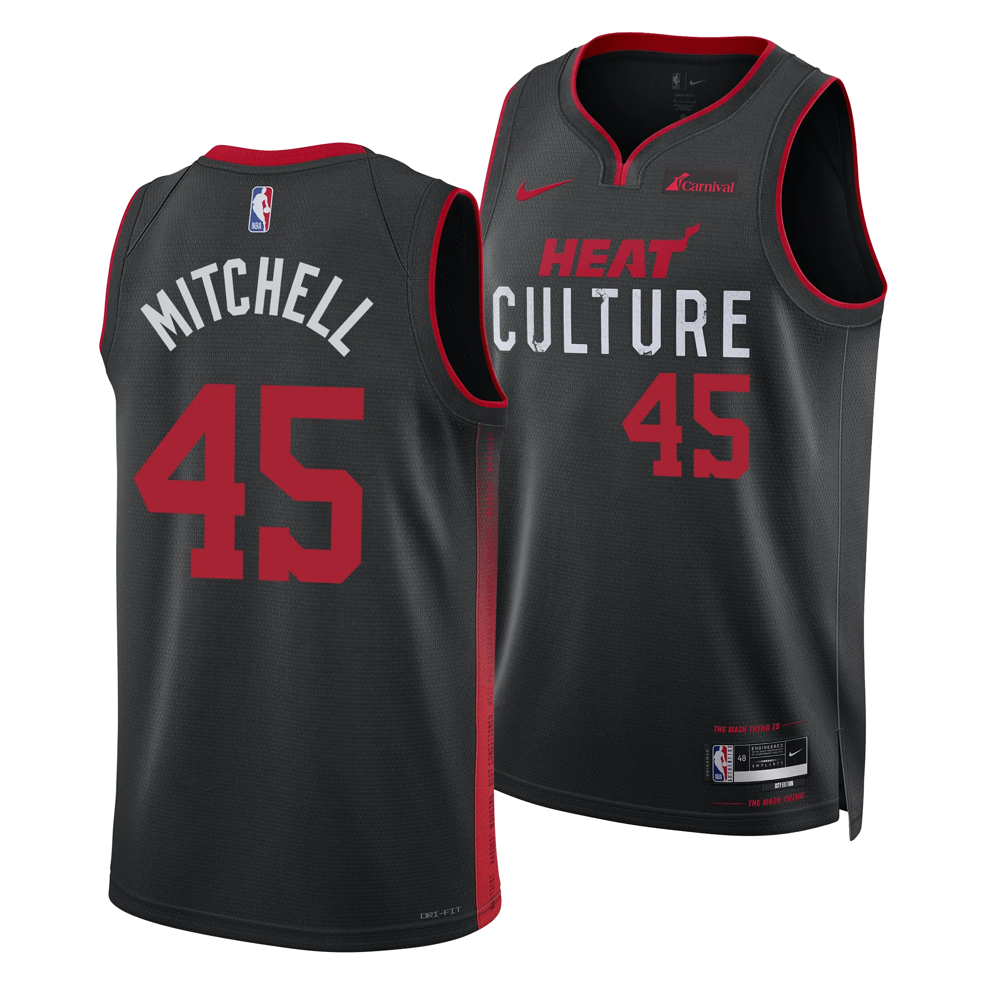 Davion Mitchell Nike HEAT Culture Youth Swingman Jersey