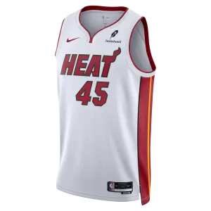 Davion Mitchell Nike Miami HEAT Association White Swingman Jersey