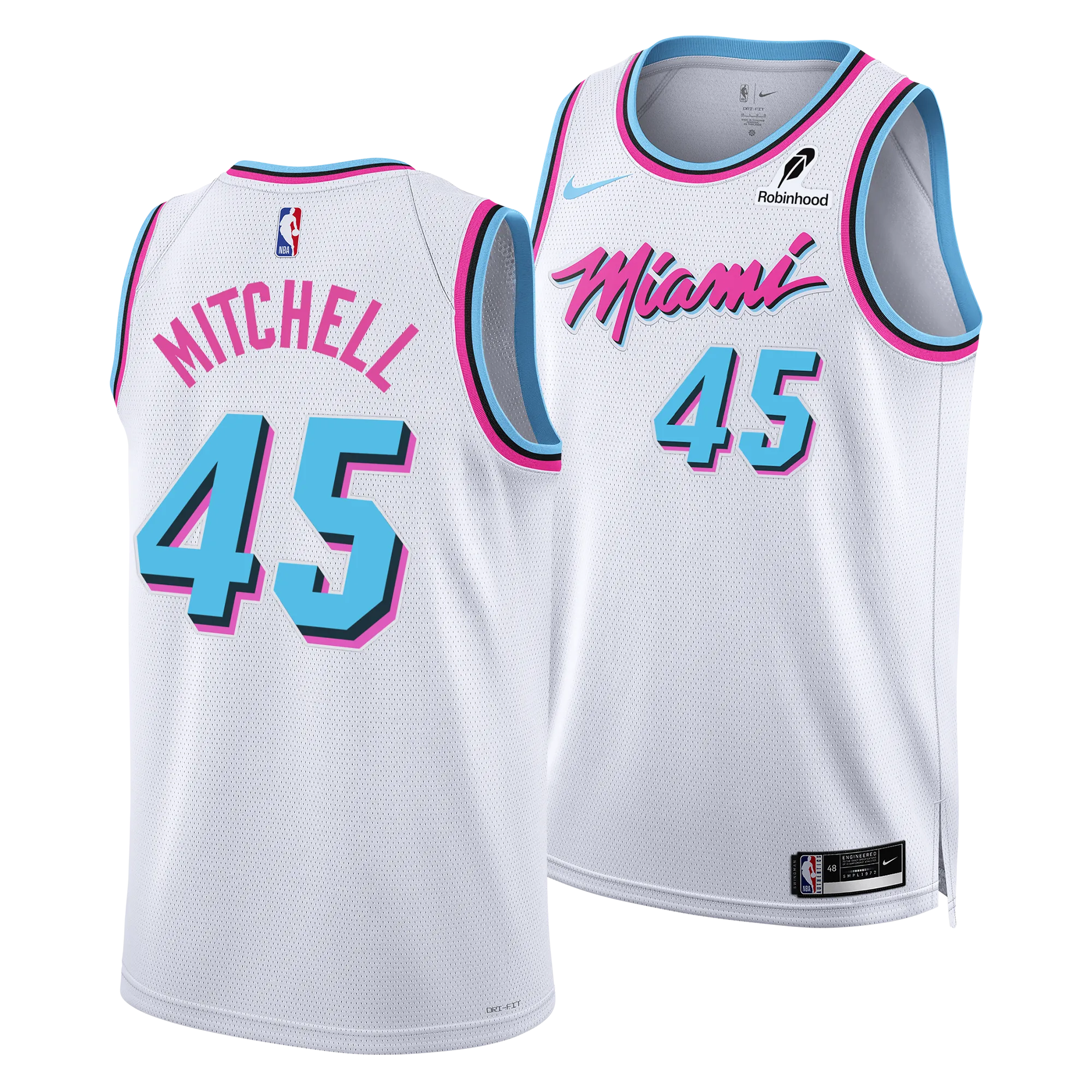 Davion Mitchell Nike Original Vice Youth Swingman Jersey