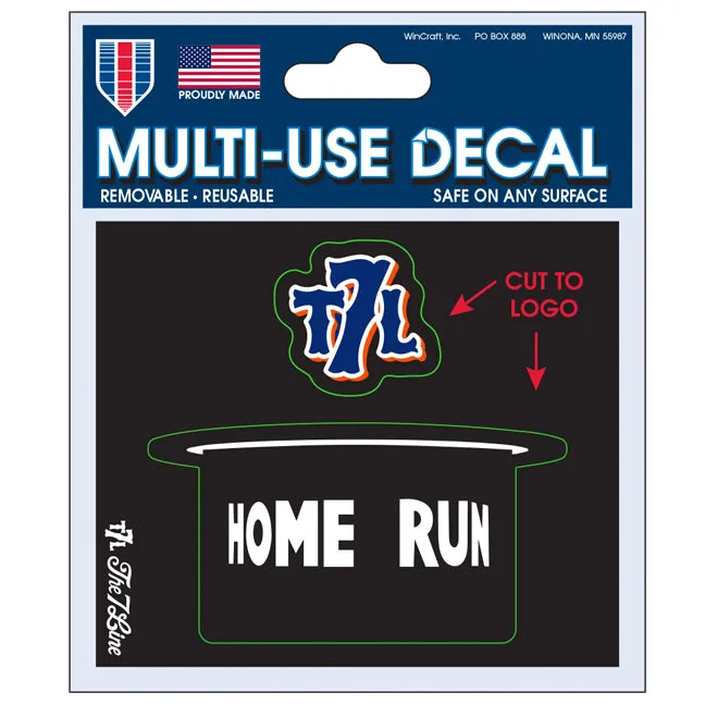 DECAL: Home Run Hat