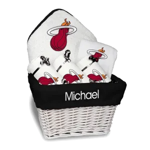 Designs by Chad and Jake Miami HEAT Custom Infant Medium Basket