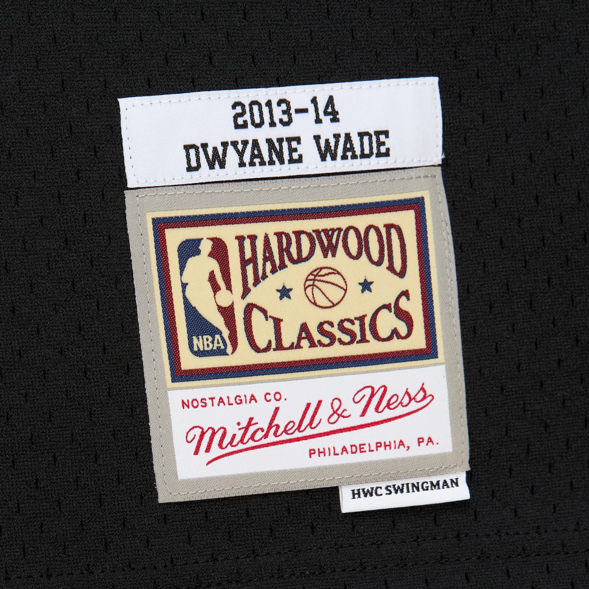 Dwyane Wade Mitchell & Ness 2013-14 Hardwood Classic Youth Swingman Jersey