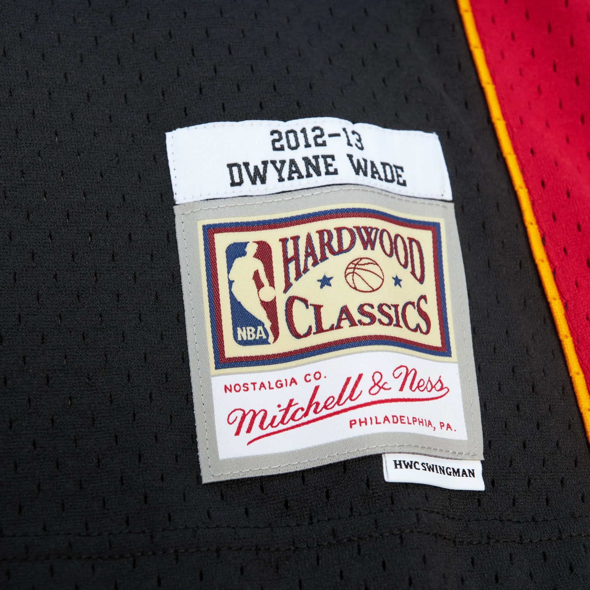 Dwyane Wade Mitchell & Ness Miami HEAT 2012-13 Youth Swingman Jersey