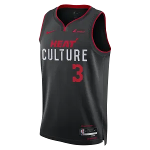 Dwyane Wade Nike HEAT Culture Youth Swingman Jersey