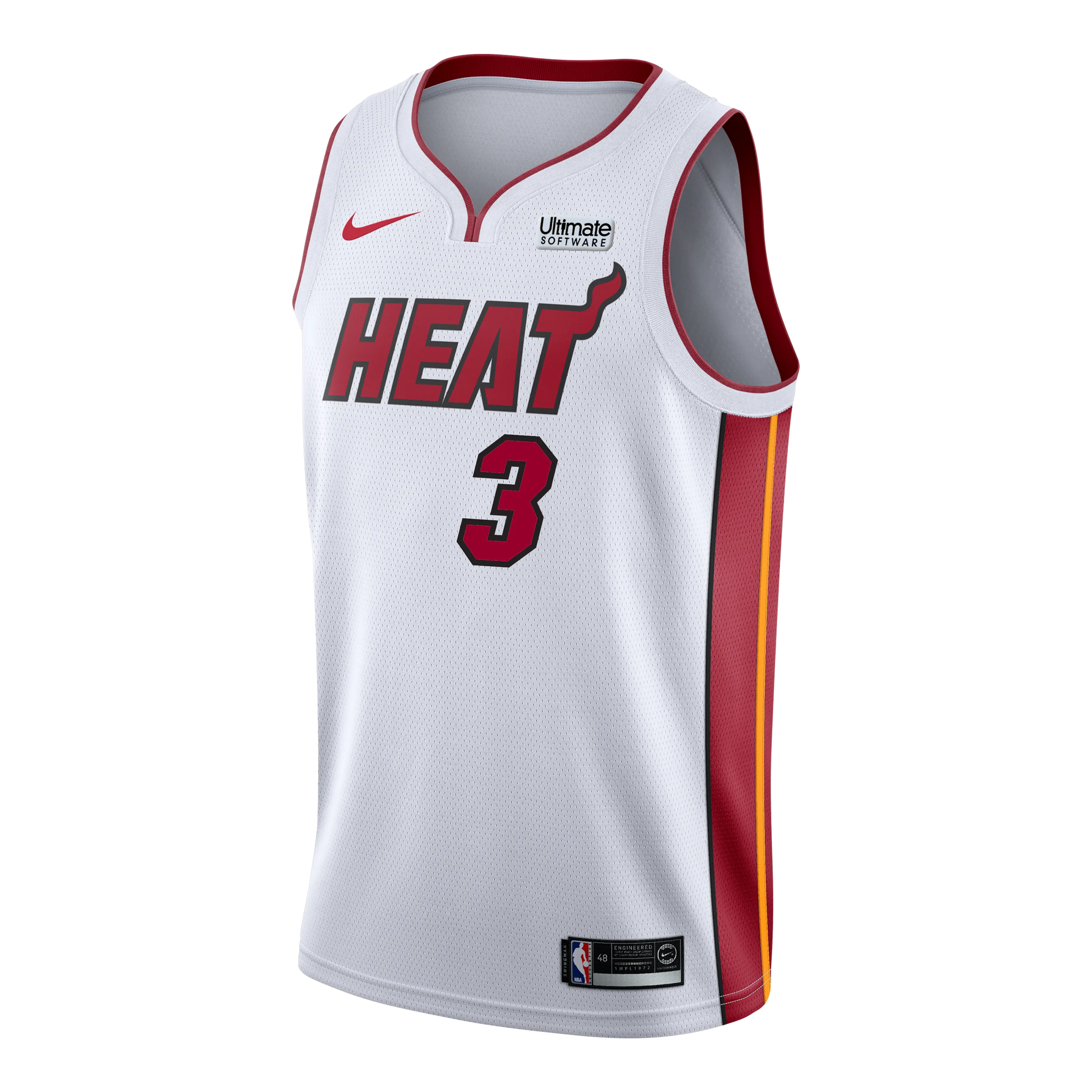 Dwyane Wade Nike Miami HEAT Association White Swingman Jersey
