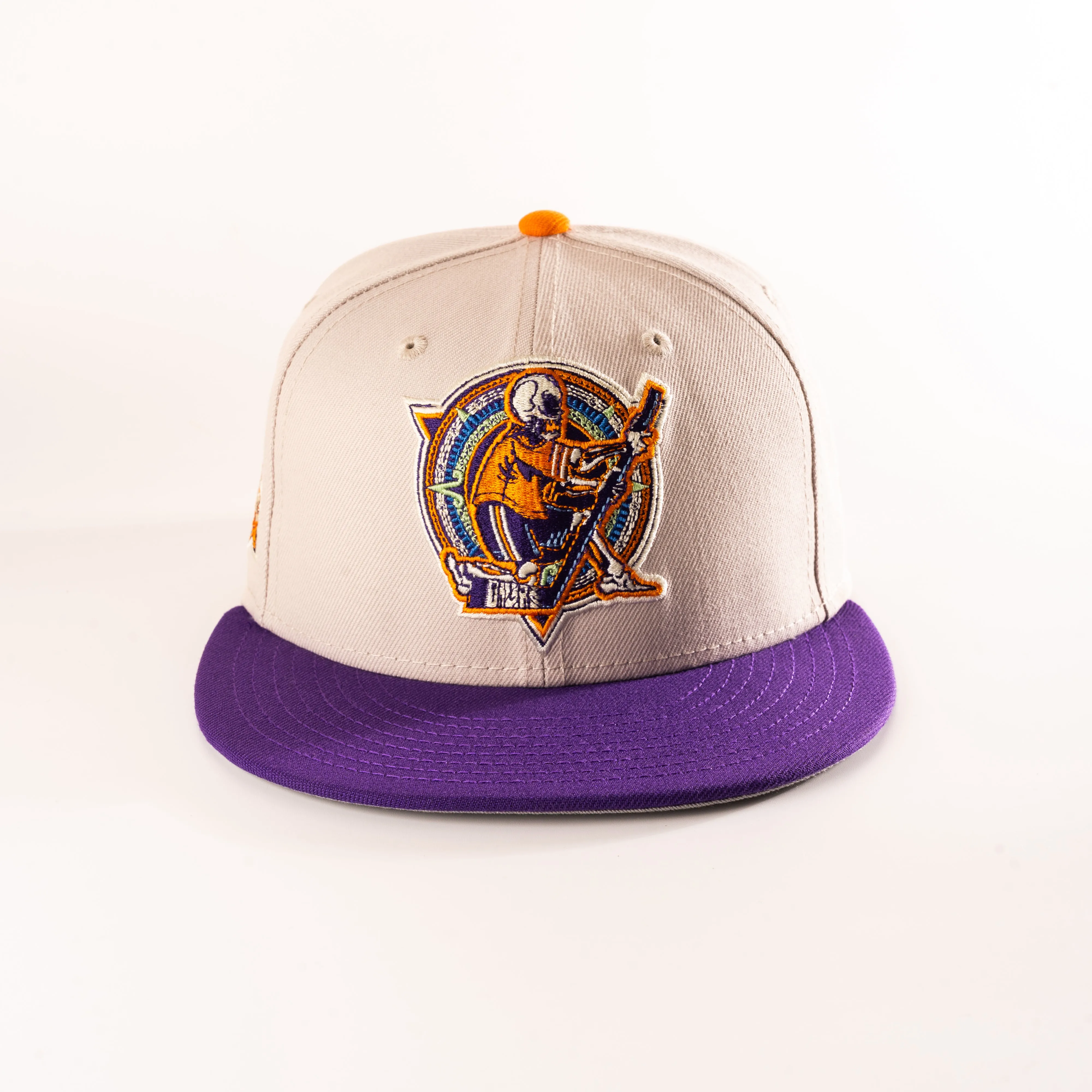 EDMONTON OILERS DIA DE LOS MUERTOS PETROLERO MEXICAN HERITAGE 59FIFTY FITTED HAT