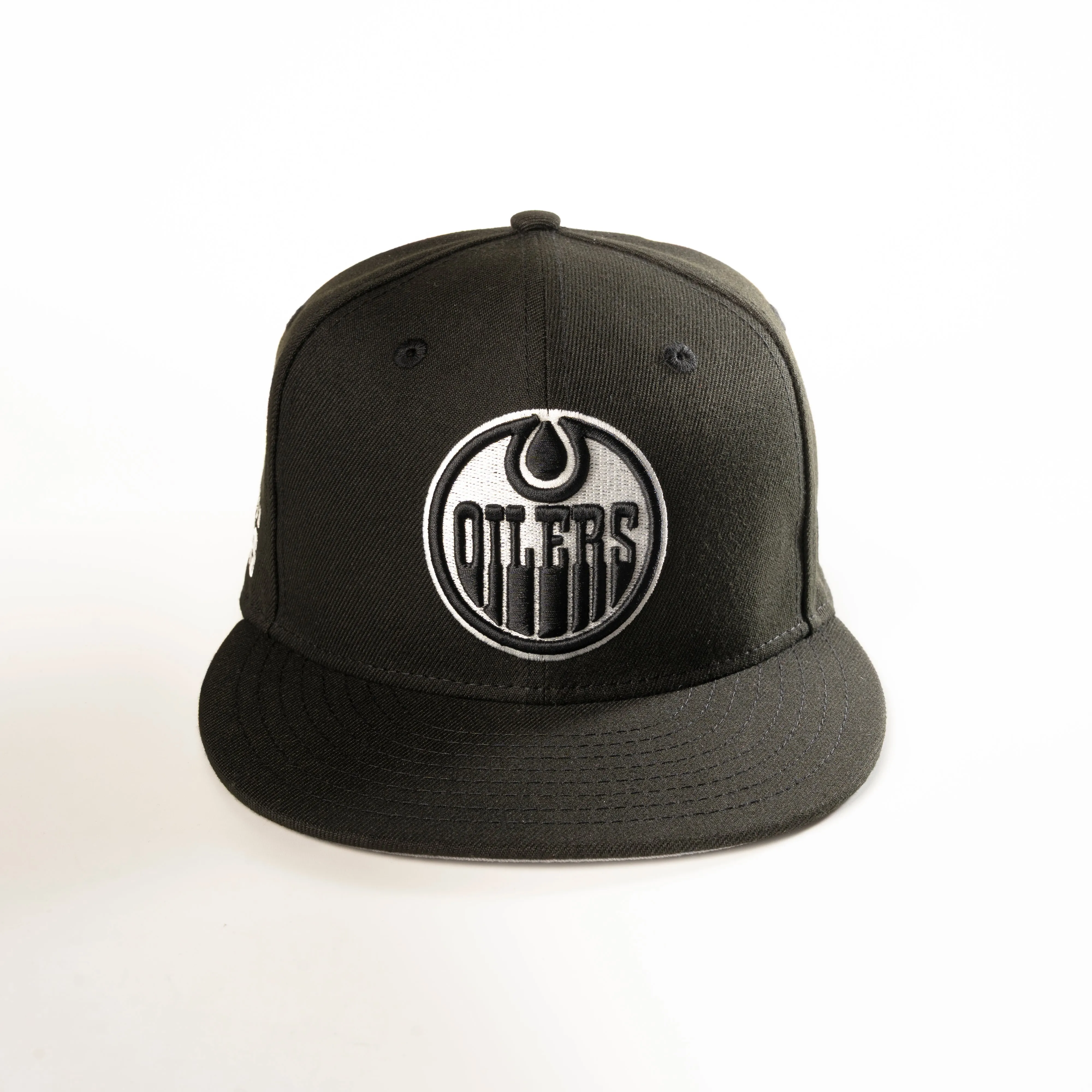 EDMONTON OILERS JET BLACK 59FIFTY FITTED HAT