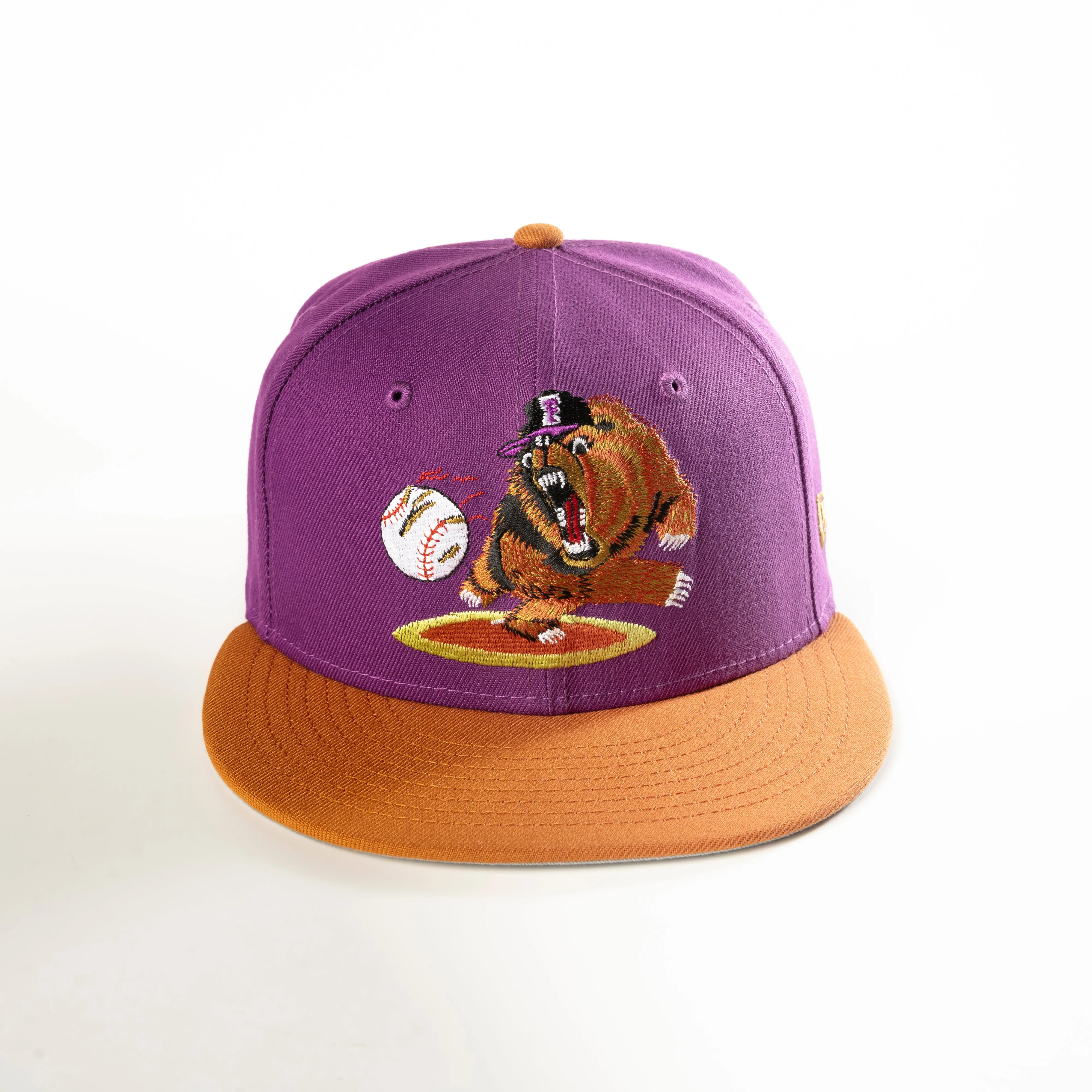 FRESNO GRIZZLIES GRAPE MAUL 59FIFTY FITTED HAT