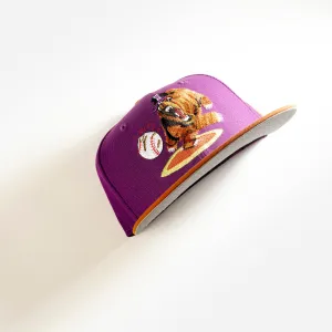 FRESNO GRIZZLIES GRAPE MAUL 59FIFTY FITTED HAT