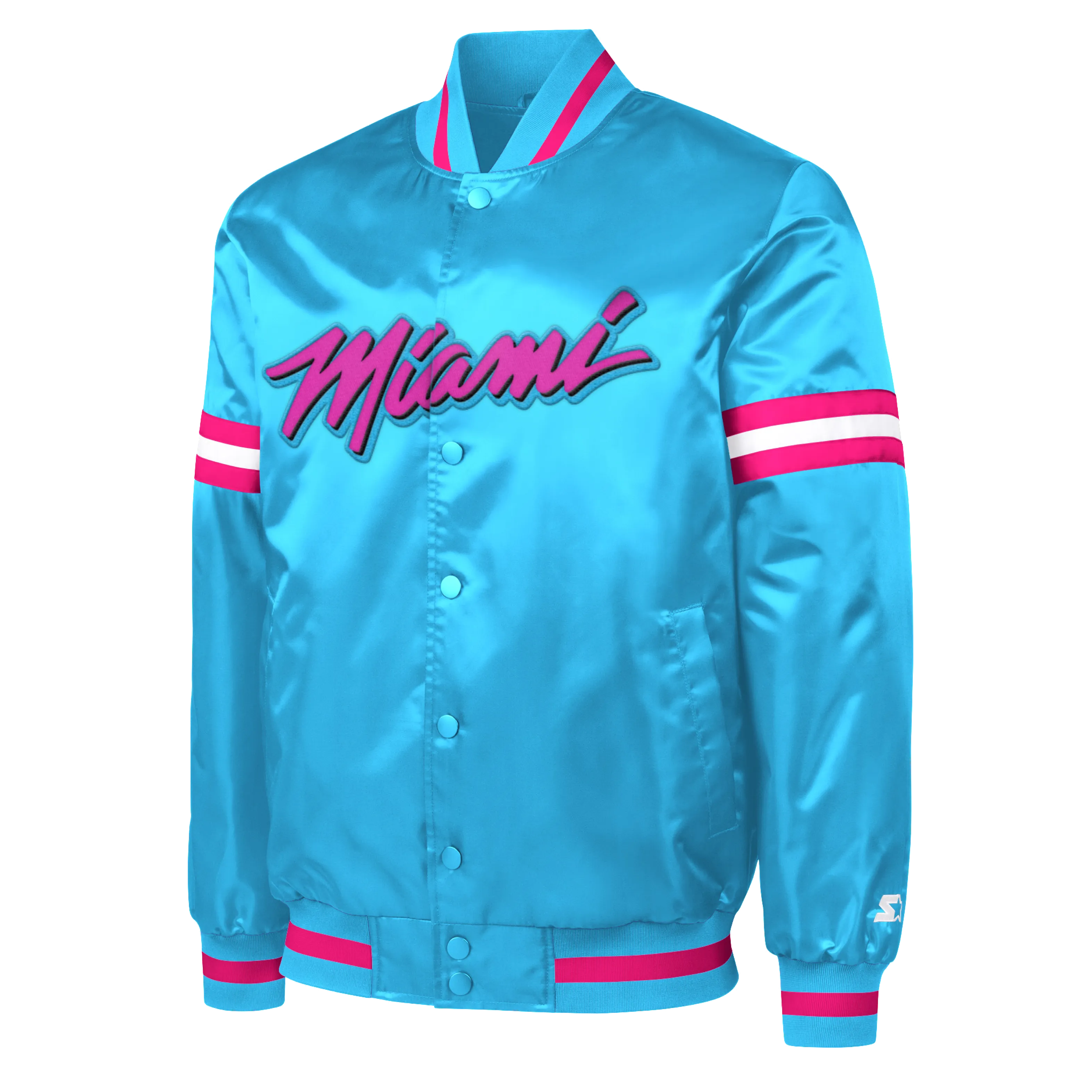 G-III Miami HEAT Original Vice Youth Varsity Starter Jacket