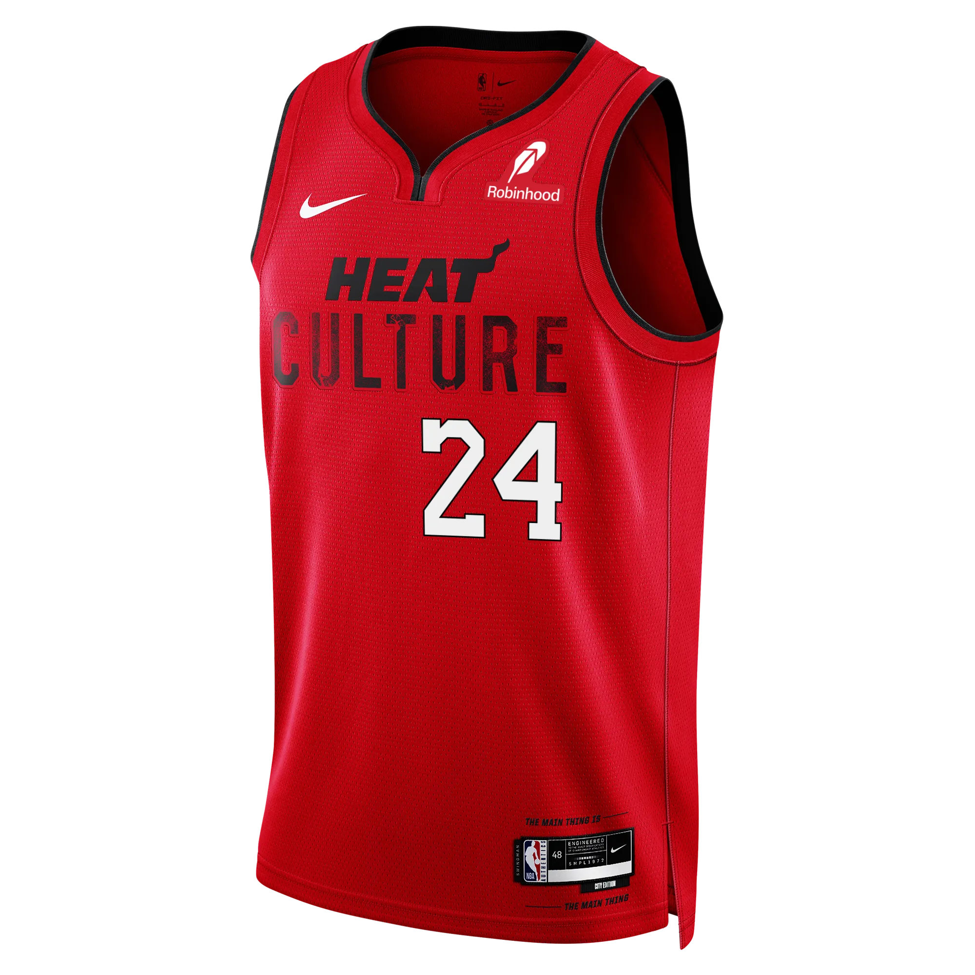 Haywood Highsmith Nike HEAT Culture: Blood Red Youth Swingman Jersey