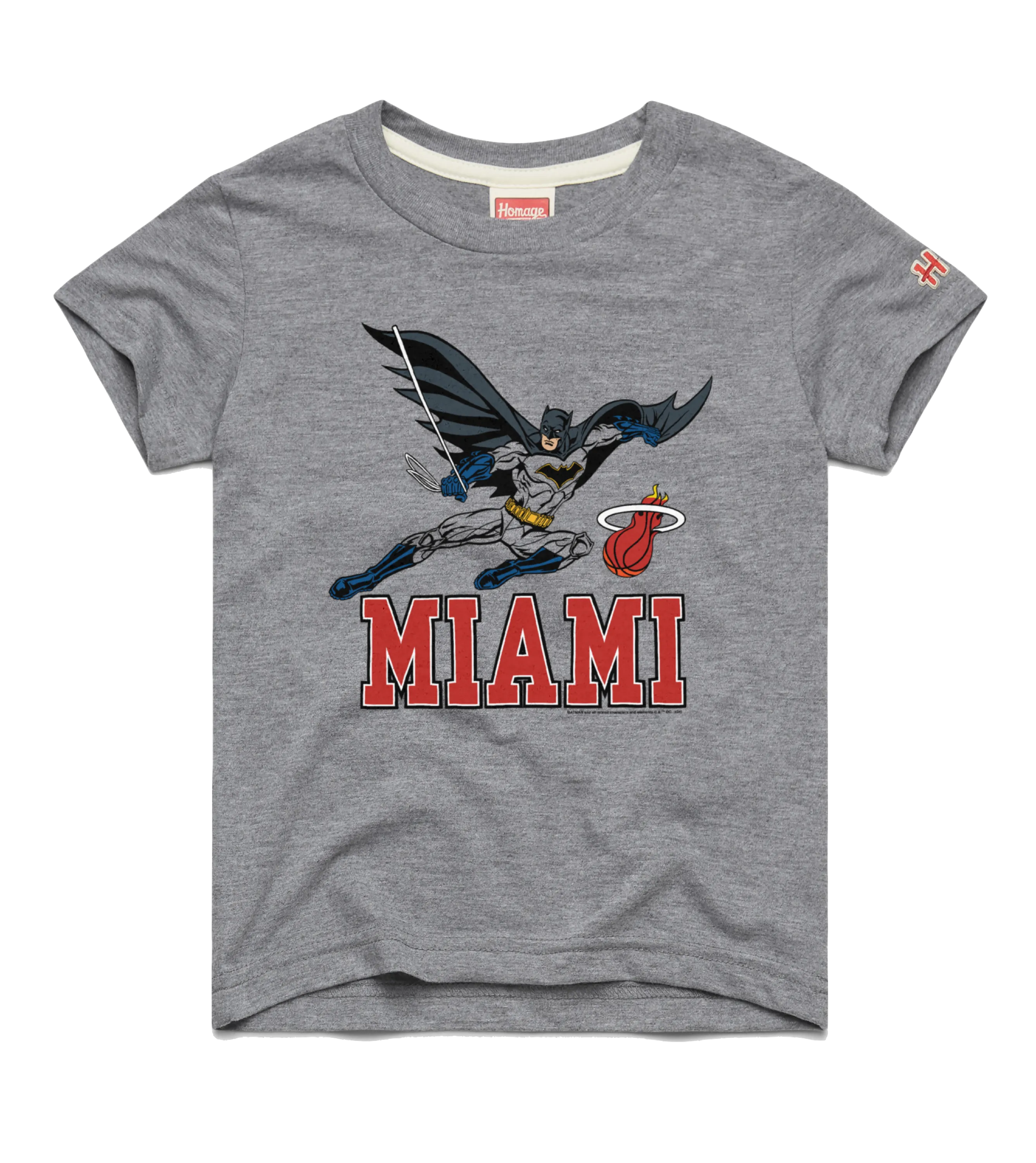 Homage Miami HEAT Batman Youth Tee