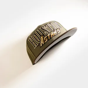 HOUSTON ASTROS OLIVE ORBIT 59FIFTY FITTED HAT
