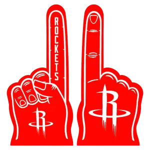 Houston Rockets Fan Foam Finger