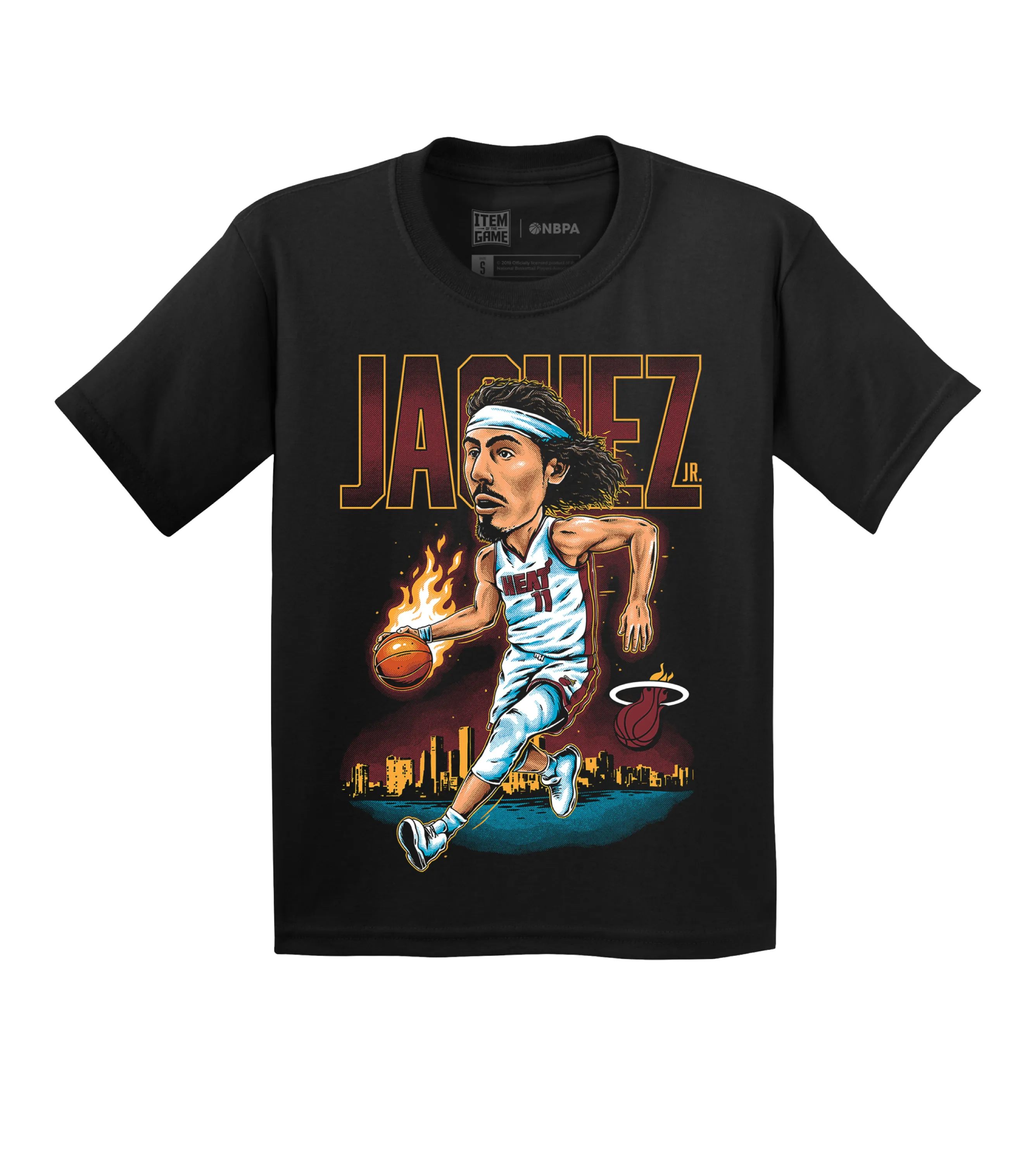 Jaime Jaquez Jr. Miami HEAT City View Youth Tee