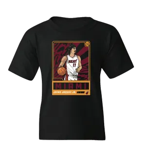 Jaime Jaquez Jr. Miami HEAT Rookie Card Youth Tee