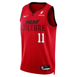 Jaime Jaquez Jr. Nike HEAT Culture: Blood Red Youth Swingman Jersey