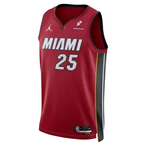 Kasparas Jakuionis Nike Jordan Brand Miami HEAT Statement Red Swingman Youth Jersey