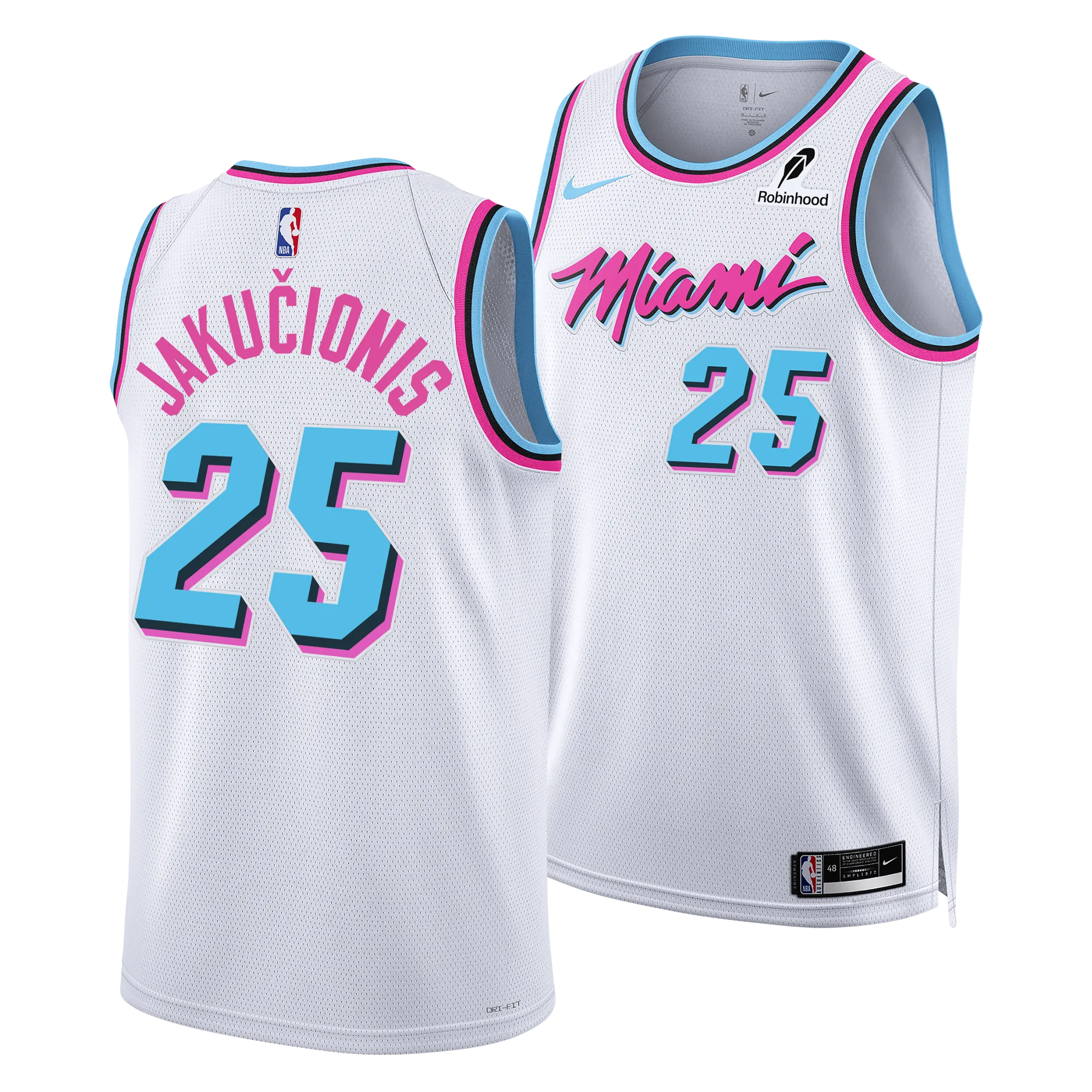Kasparas Jakuionis Nike Original Vice Youth Swingman Jersey