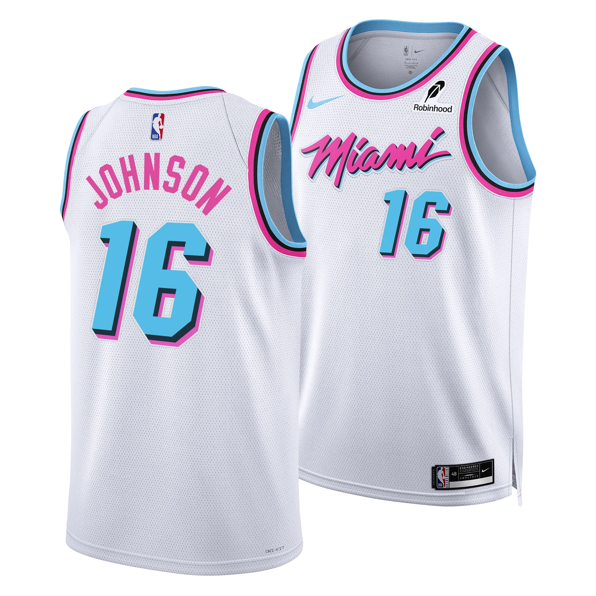 Keshad Johnson Nike Original Vice Youth Swingman Jersey