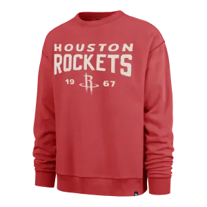 Men's Houston Rockets '47 Dusted Windsor River Crewneck Sweatshirt