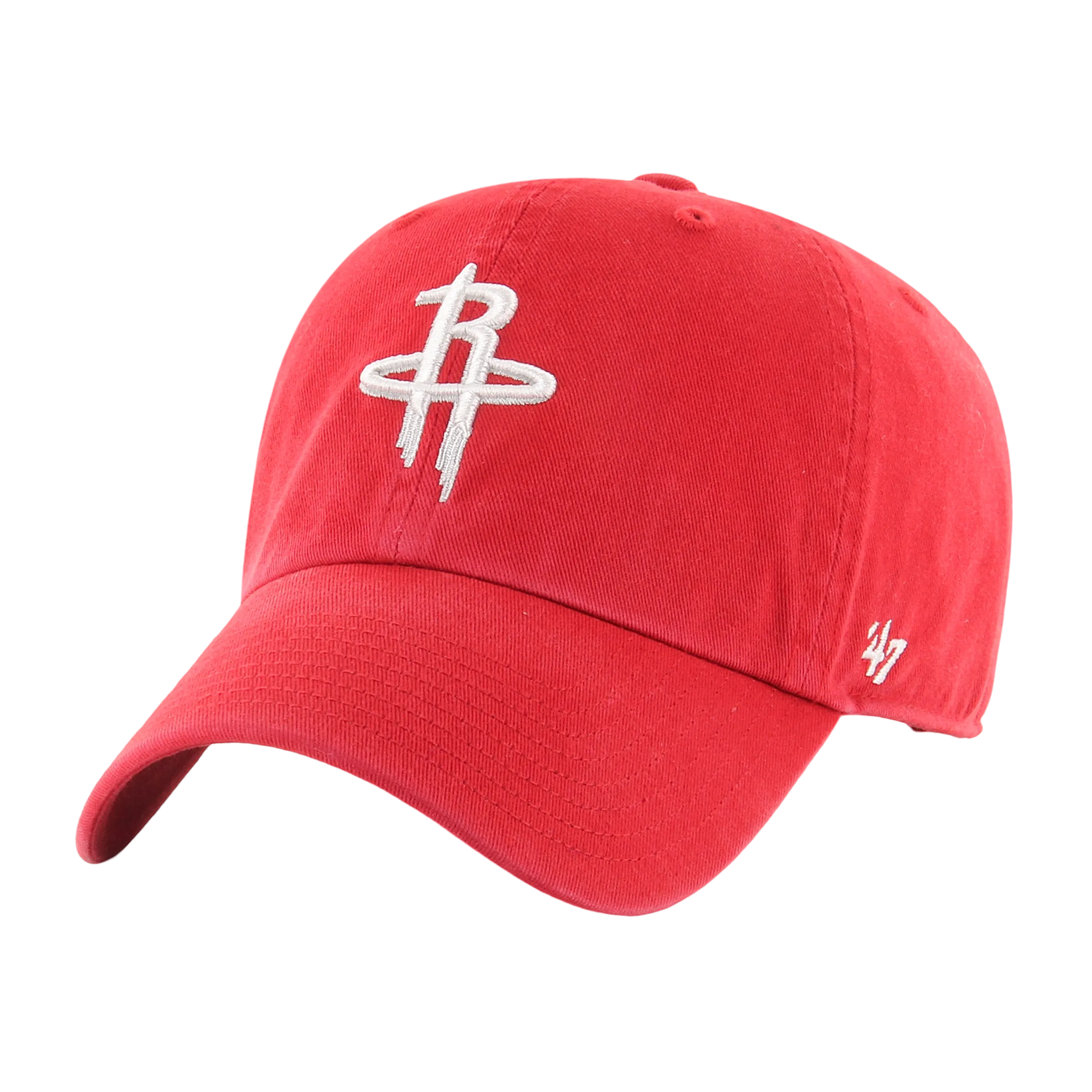 Men's Houston Rockets '47 Red Clean Up Adjustable Cap