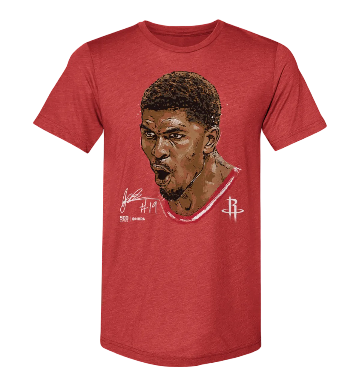 Men's Houston Rockets 500 Level Nate Williams Scream T-Shirt