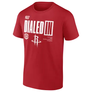 Men's Houston Rockets Fanatics 2024-25 Southwest Division Champions T-Shirt