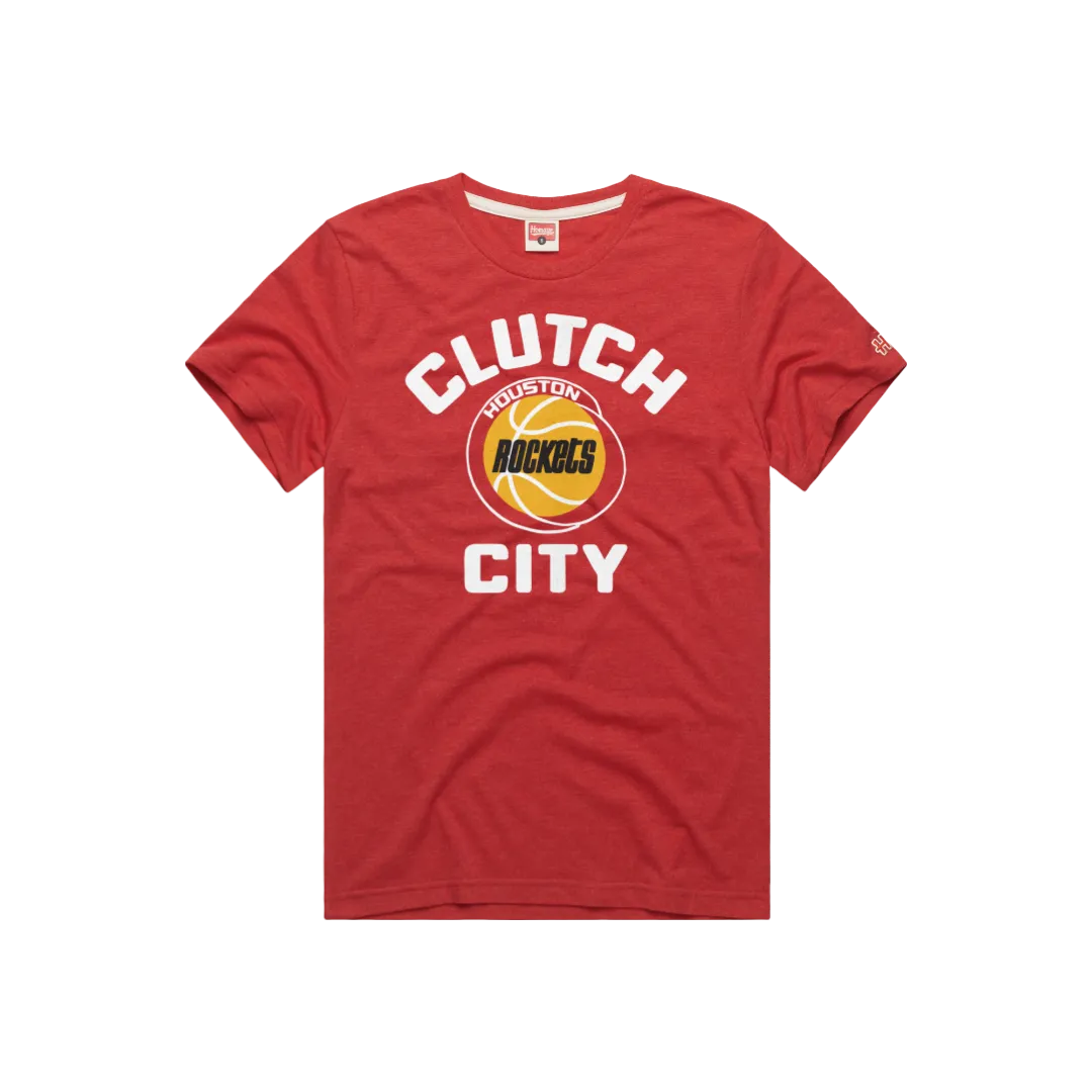 Men's Houston Rockets Homage HWC Clutch City T-Shirt