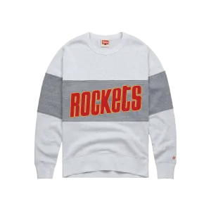 Men's Houston Rockets Homage HWC Wordmark Crewneck Sweatshirt