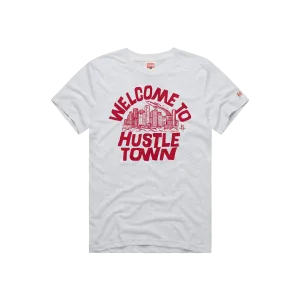 Men's Houston Rockets Homage Welcome to Hustle Town T-Shirt
