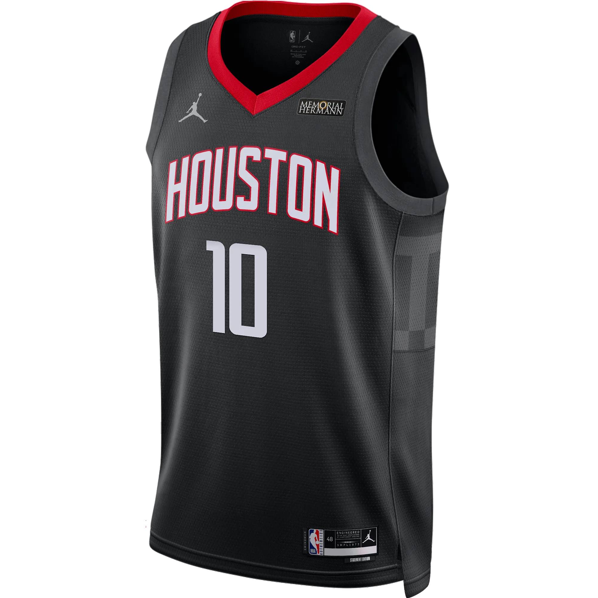 Men's Houston Rockets Jordan Brand Jabari Smith Jr. Statement Edition Swingman Jersey